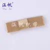 Golden webbing with fasteners, printed pearl pattern, nylon satin ribbon, American pattern decorative material, 60cm details Picture